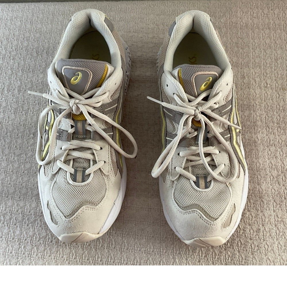 Asics Gel-Kayano 5 OG Birch Moon Rock Yellow Mens 9 Sneakers 1191A178 Retro Dad